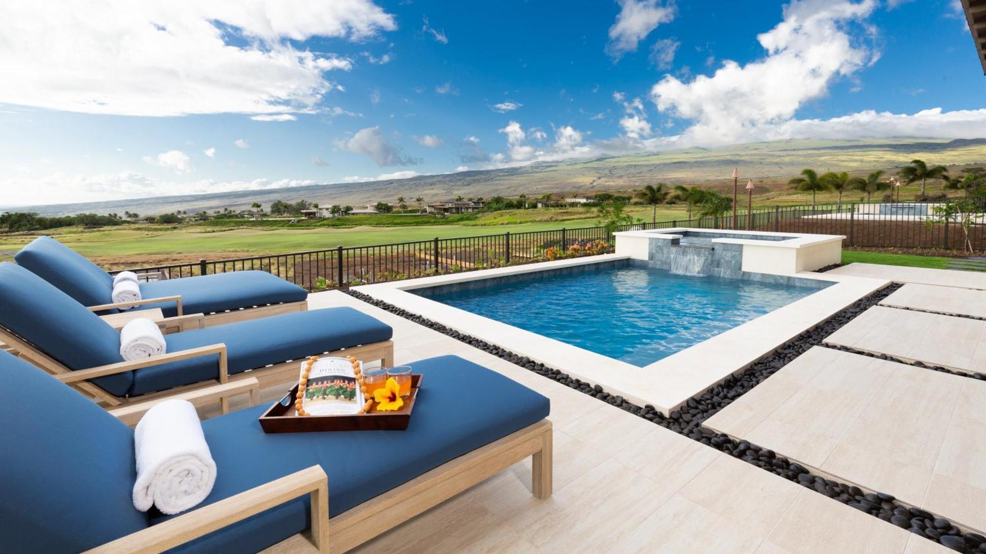 Blue Tranquility Luxurious Home In Private Community With Heated Private Pool Spa Detached Ohana Suite Waimea  Exterior photo