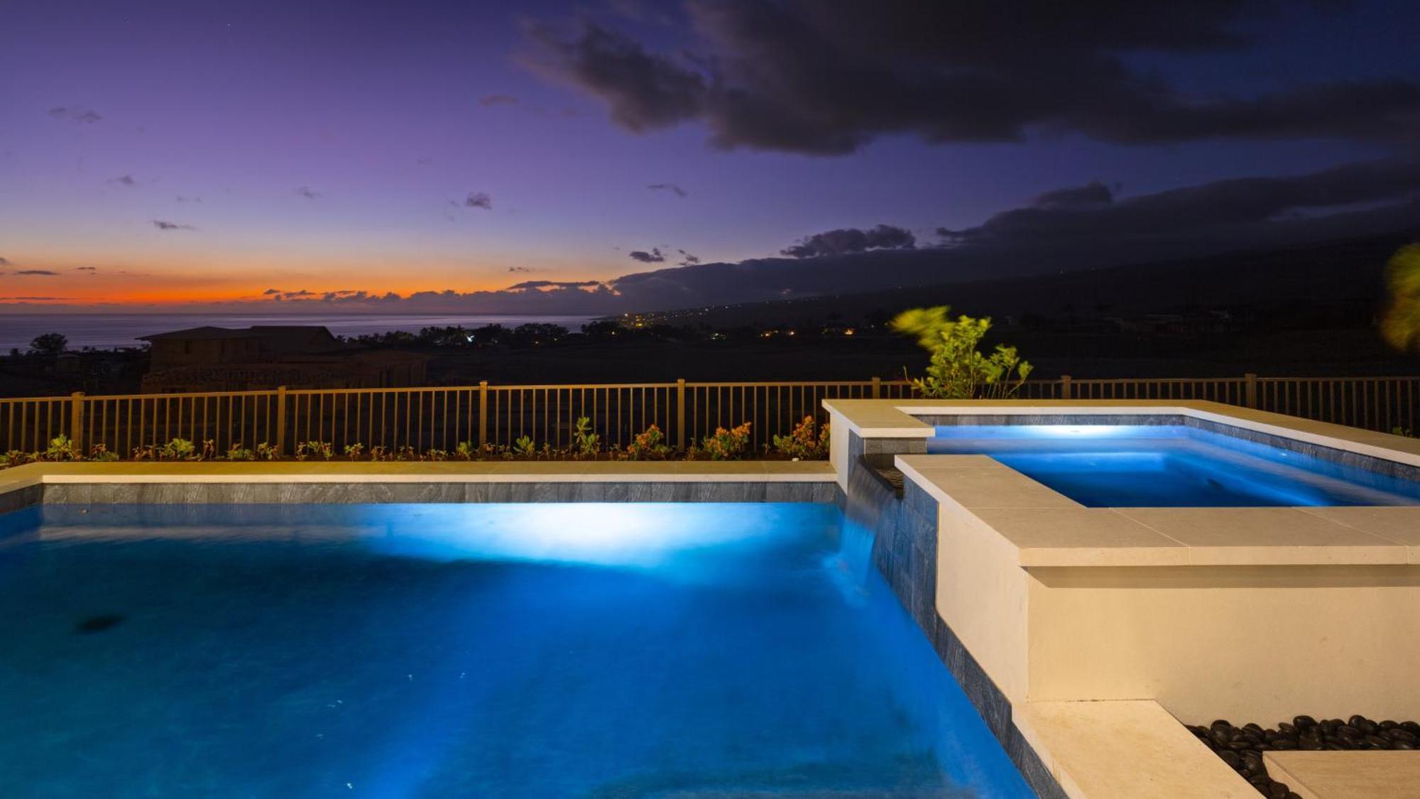 Blue Tranquility Luxurious Home In Private Community With Heated Private Pool Spa Detached Ohana Suite Waimea  Exterior photo